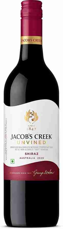 Jacob s Creek Non Alcoholic Red Wine De Alcoholized Price in India