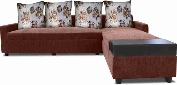 Flipkart Perfect Homes Porto L Shape RHS Fabric 6 Seater Sofa at Rs  17999/set, L Shape Sofa in Bengaluru