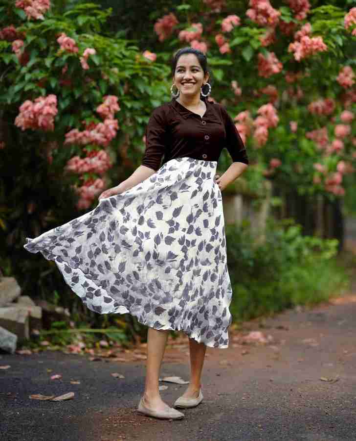 Flipkart 2025 midi skirt
