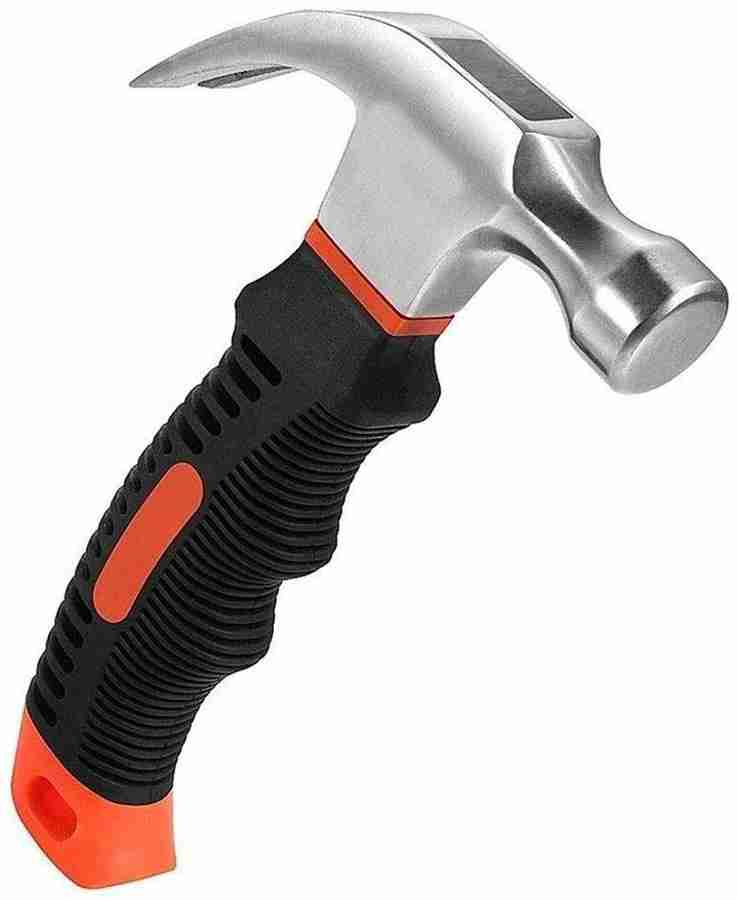 PIHET Hammer Hardware Tool Short Handle Plastic Grip 1 Mini