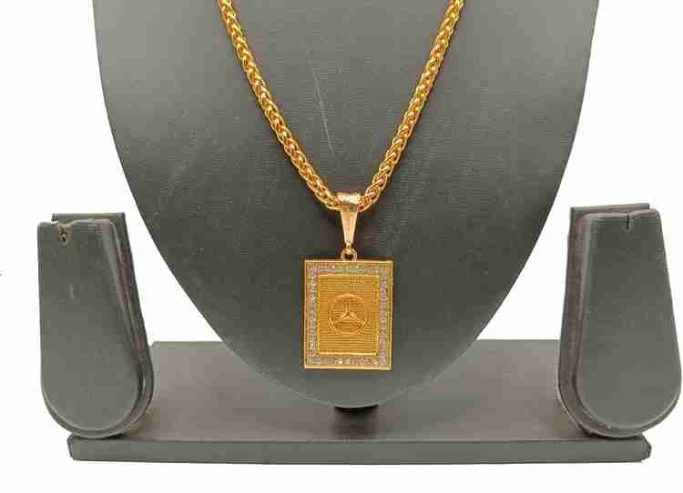 Mens gold locket pendant sale