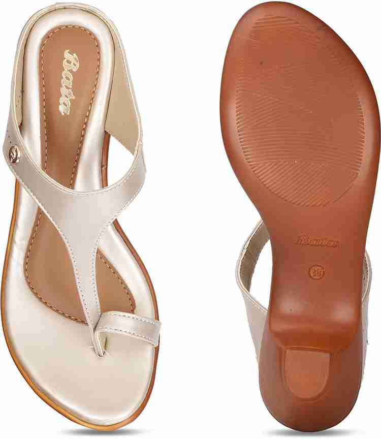 Bata silver sandals cheap