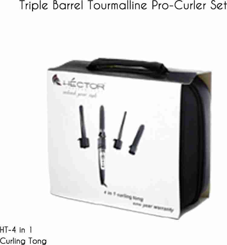 Hector Professionals Curling Tong Set Hair Curler Price in India Buy Hector Professionals Curling Tong Set Hair Curler Online In India Reviews Ratings Features Flipkart