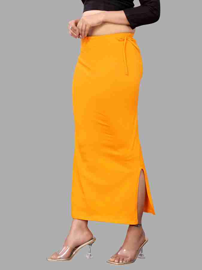 INFINI SHAPE saree shapewear Lycra Blend Petticoat Price in India