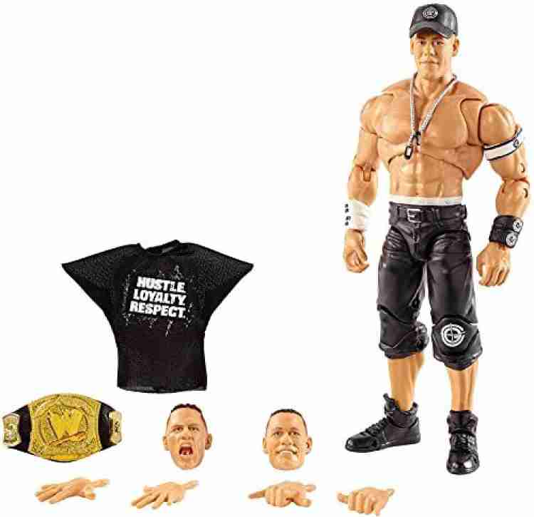 WWE Ultimate Edition Wave 10 John Cena Action Figure 6 in with  Interchangeable Entrance JacketLanternExtra Head and Swappable Hands for  Ages 8 Years