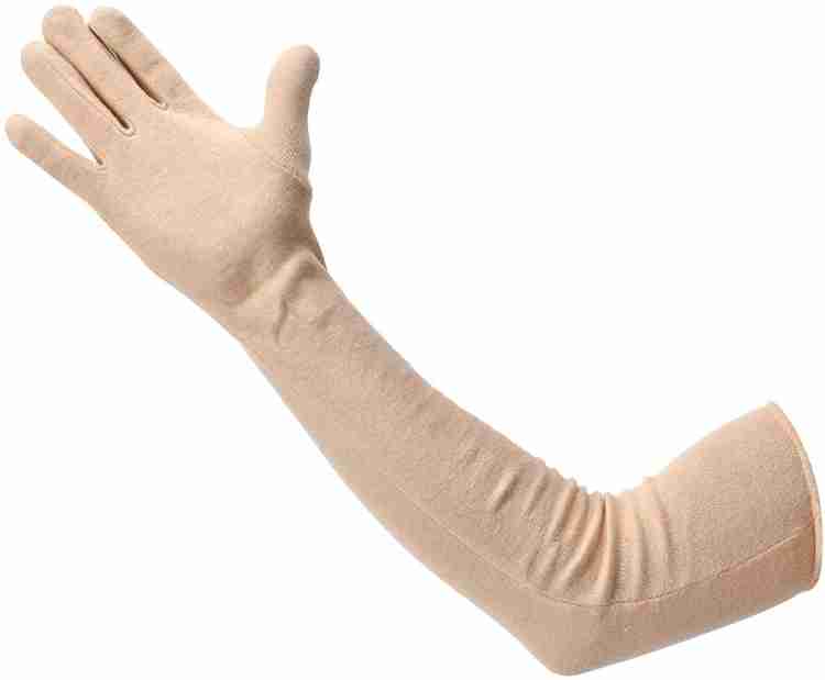 Uniqella Women Cotton Long Driving UV Sun Protection Gloves Combo