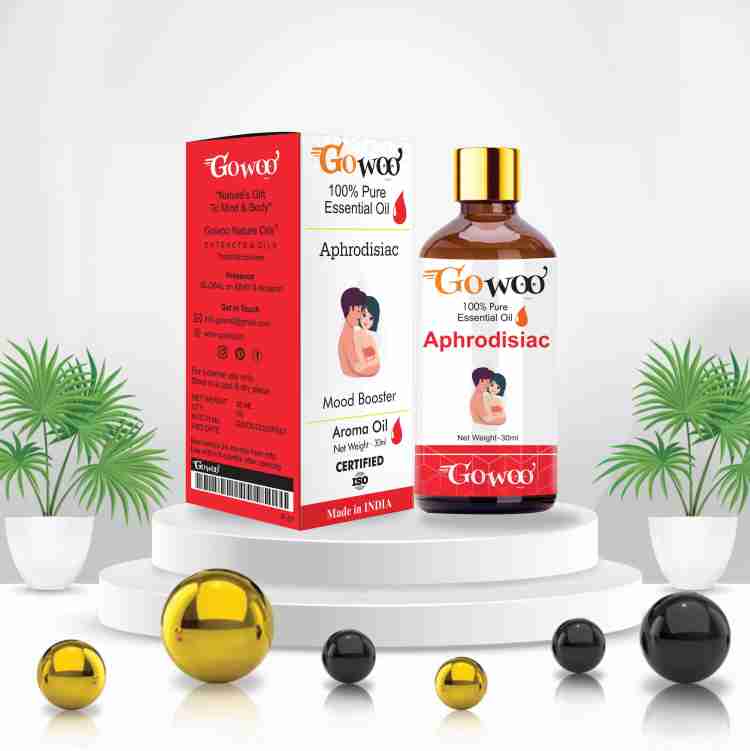 GoWoo Aphrodisiac Blend Oil 100 Pure and Virgin Mood Booster