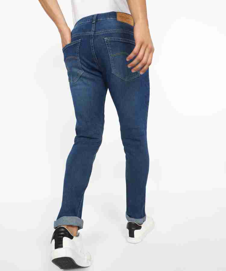 Spykar Super Skinny Men Dark Blue Jeans Buy Spykar Super Skinny