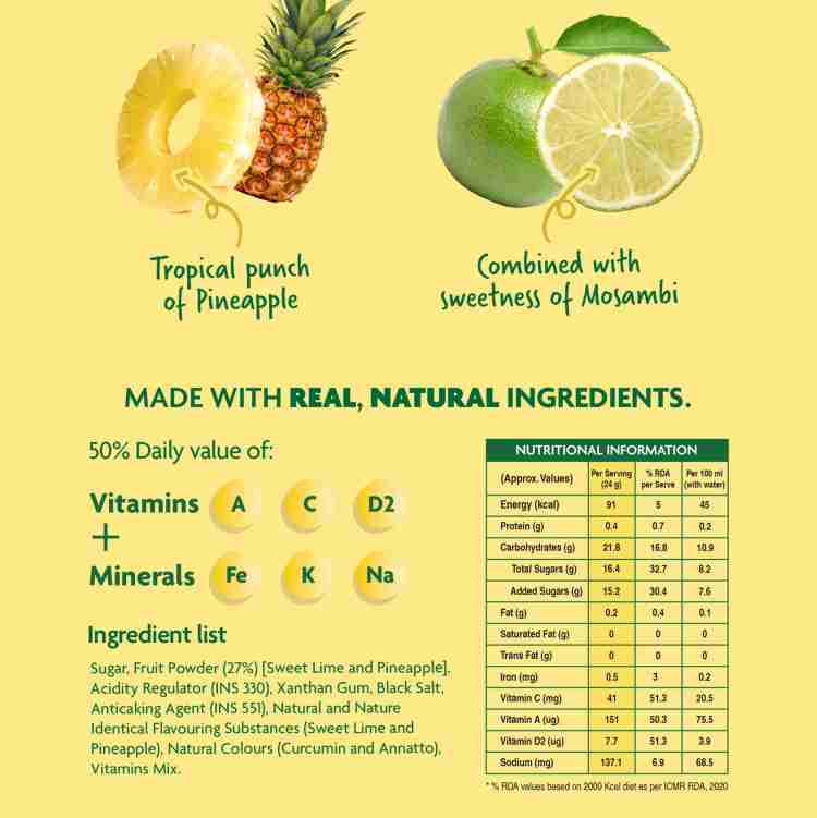 FLISTAA Instant Drink Mix Fruit Juice Powder Mosambi Pineapple 12 Sachets n 1 Shaker Price in India Buy FLISTAA Instant Drink Mix Fruit Juice Powder Mosambi Pineapple 12 Sachets n 1