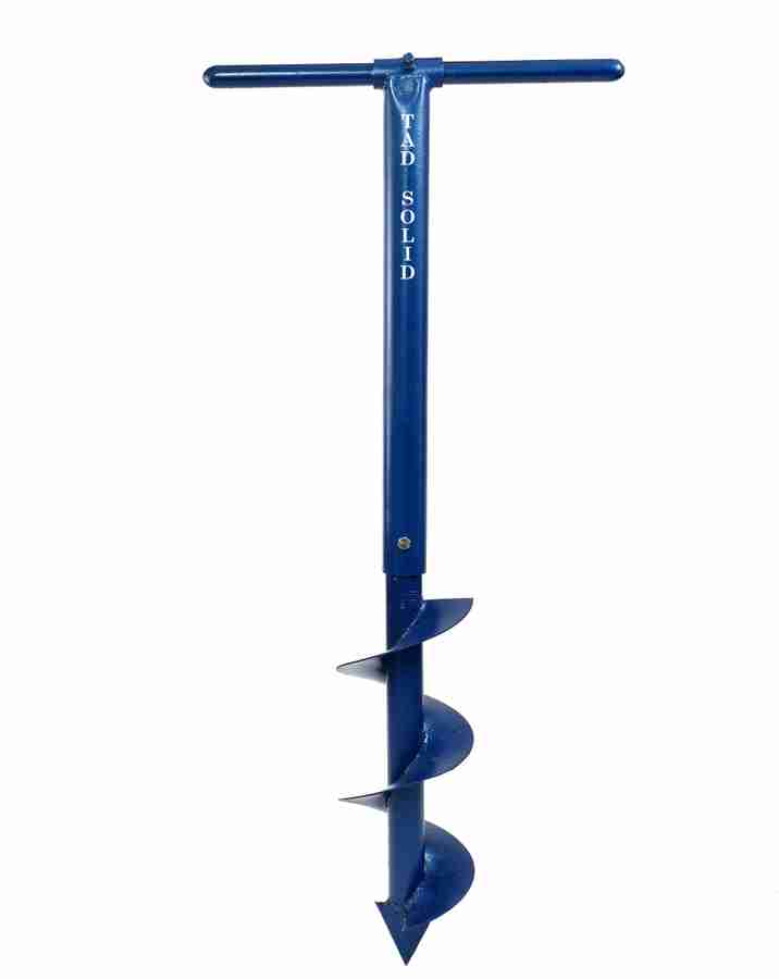 TADSO LID Dual Blade Auger Blue Dual Blade Auger Garden Soil