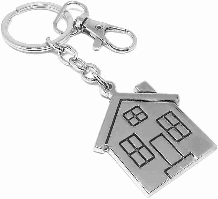 Home shaped keychain discount