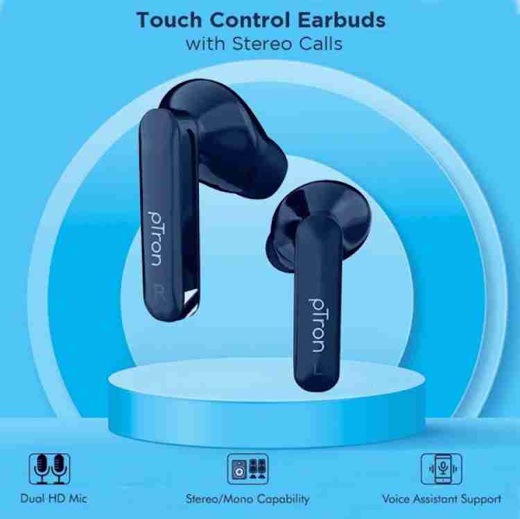 PTron Bassbuds Duo Bluetooth Headset Price in India Buy PTron