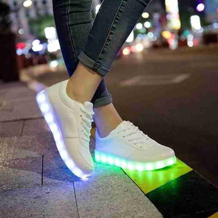 mr shoes LED 003 White imported 7 color light high quality shoes Running Shoes For Men Buy mr shoes LED 003 White imported 7 color light high quality shoes Running Shoes