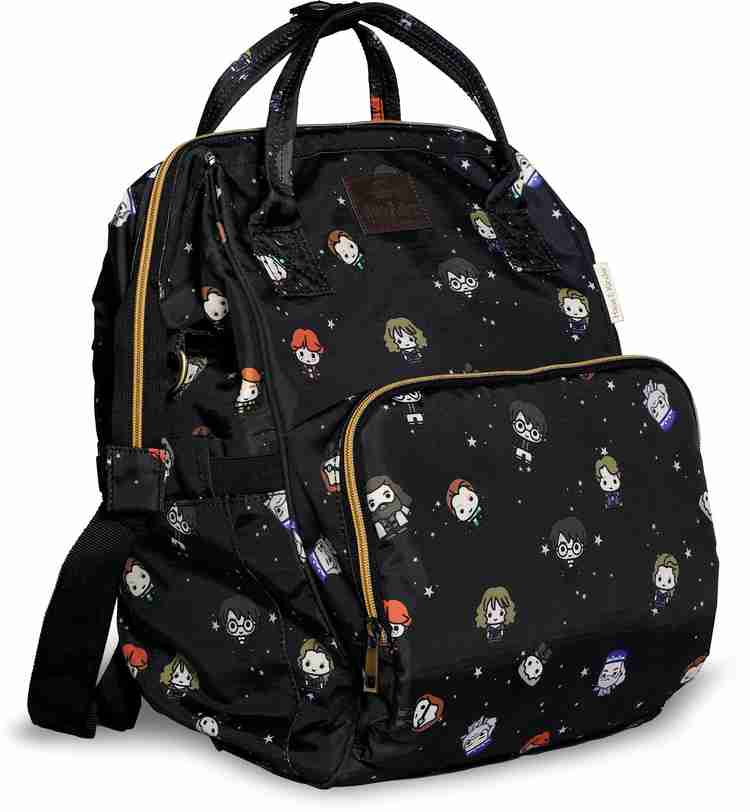 haus kinder Harry Potter Chic Diaper Bag Backpack for New Moms Dumbledore Army Black Diaper Bags Buy Baby Care Products in India Flipkart