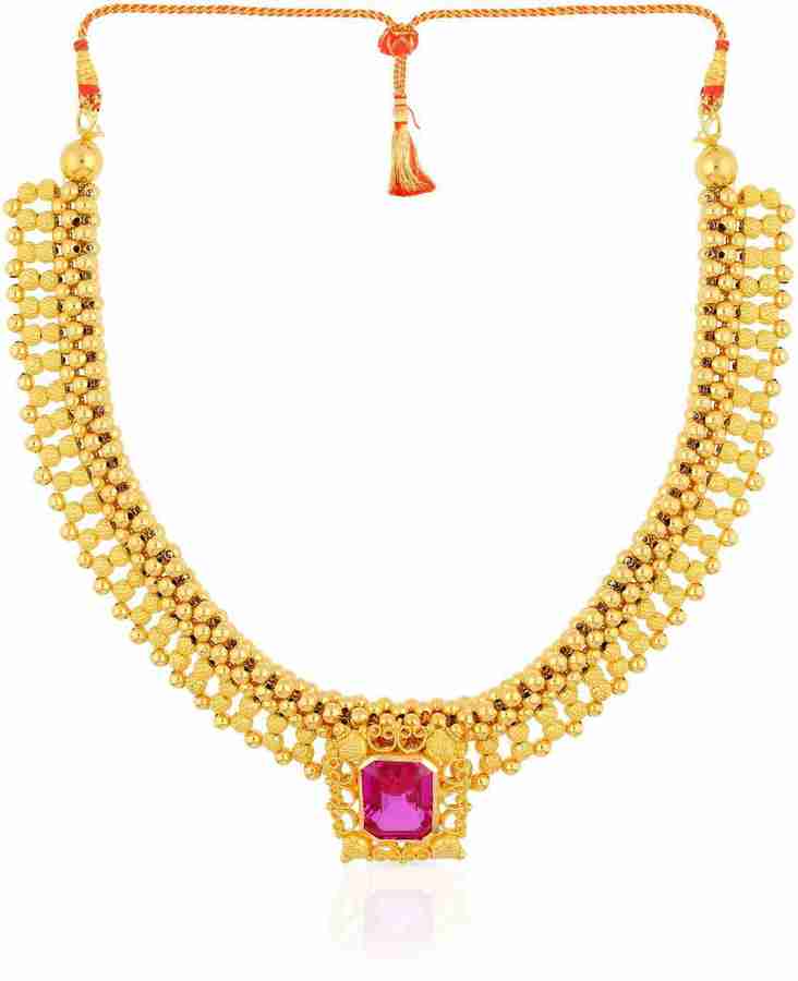 Malabar gold necklace design with price hotsell