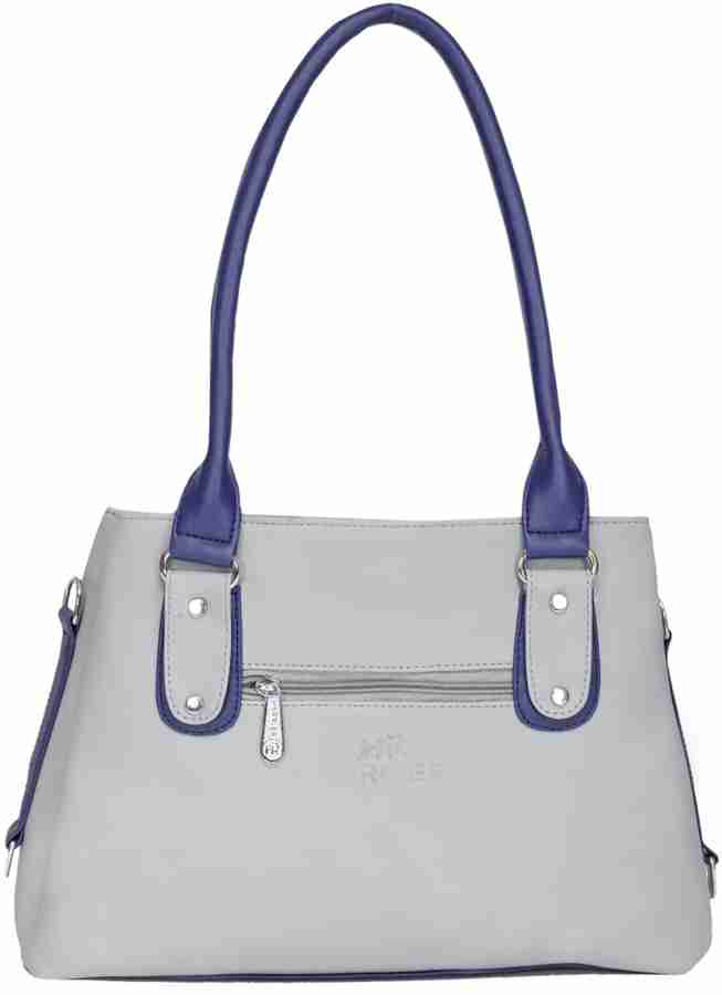 Buy Harrier Women Grey Blue Handbag Grey Online Best Price in