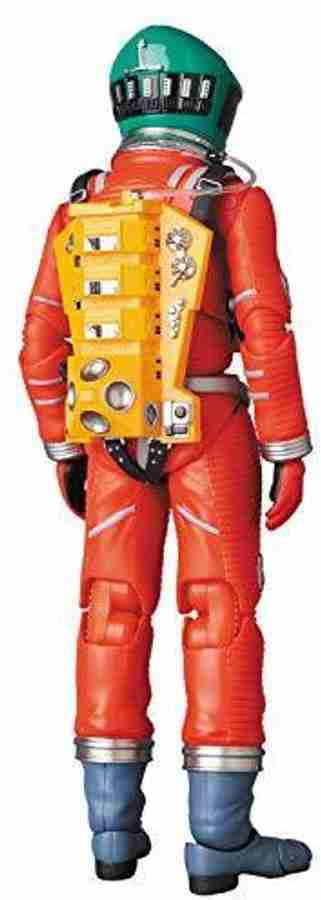 Medicom 2001 A Space Odyssey Orange Space Suit with Green Helm