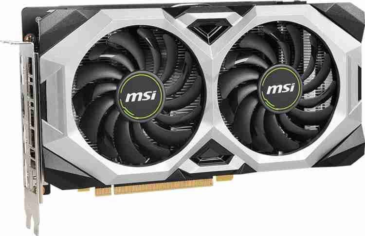 MSI GeForce RTX 2060 VENTUS GP OC GDDR6 6 GB NVIDIA Chipset 192 
