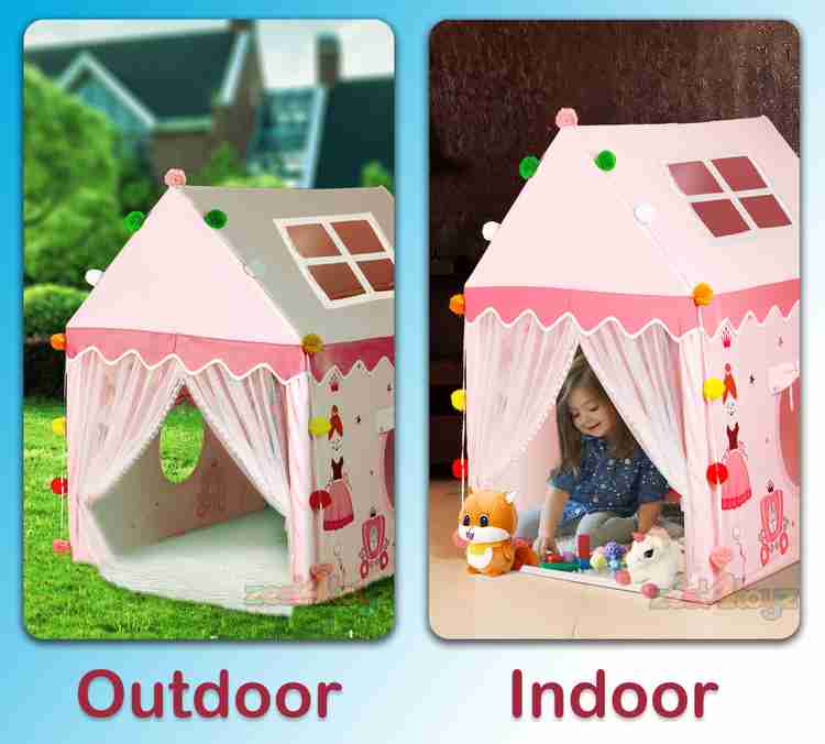 zest 4 toyz Jumbo Big Tent House for Girls Kids Home Pretend Play