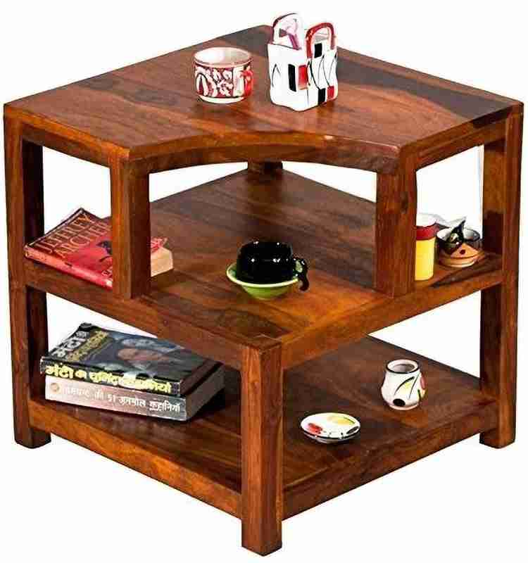 Ikiriya Solid Wood Corner Table Price in India Buy Ikiriya Solid