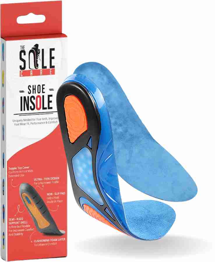 Flat insoles for shoes shop