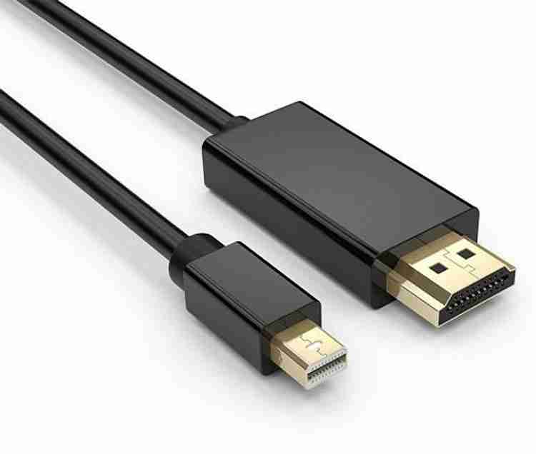 Mak World HDMI Cable 1.5 m Mini Display Port DP to HDMI Cable 1.5M