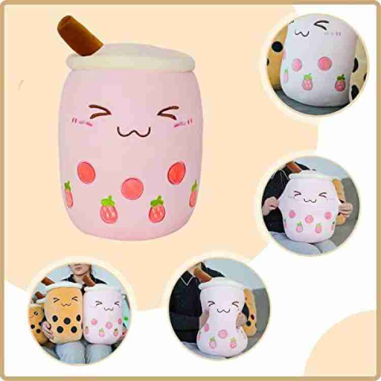 AIXINI 19.6 inch Boba Stuffed Plushie Bubble Tea Plush Pillow