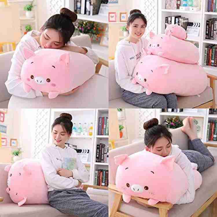 Pink pig stuffed sale animal