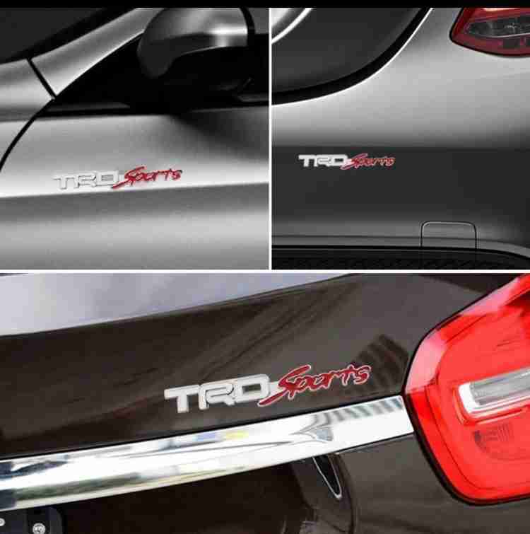 Trd online windshield sticker