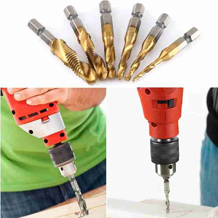 Center punch deals drill bit