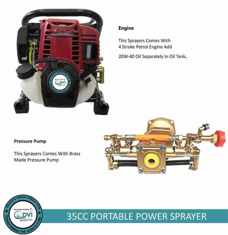 Honda 4 stroke portable new arrivals power sprayer price