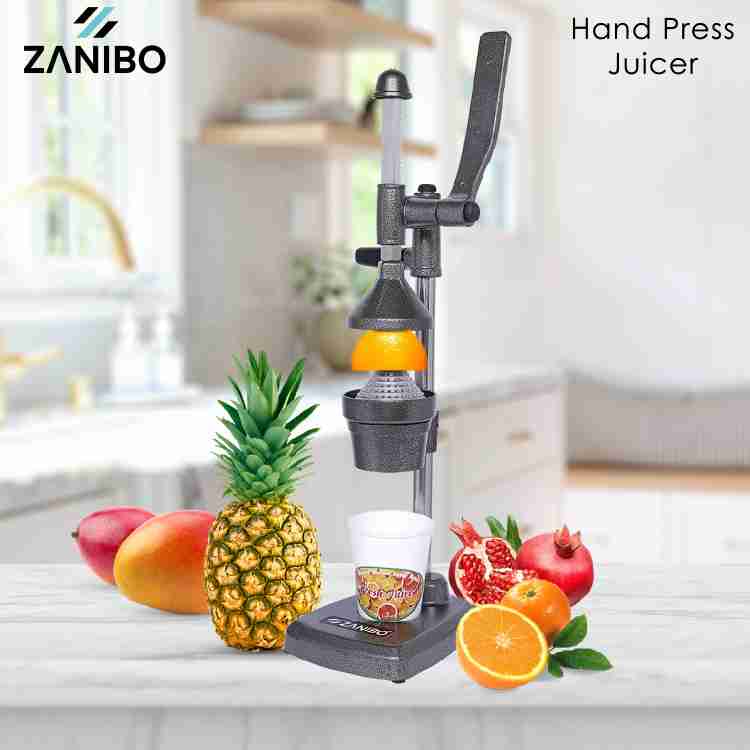 Zanibo Aluminium Instant Hand Press Citrus Juicer Heavy Duty