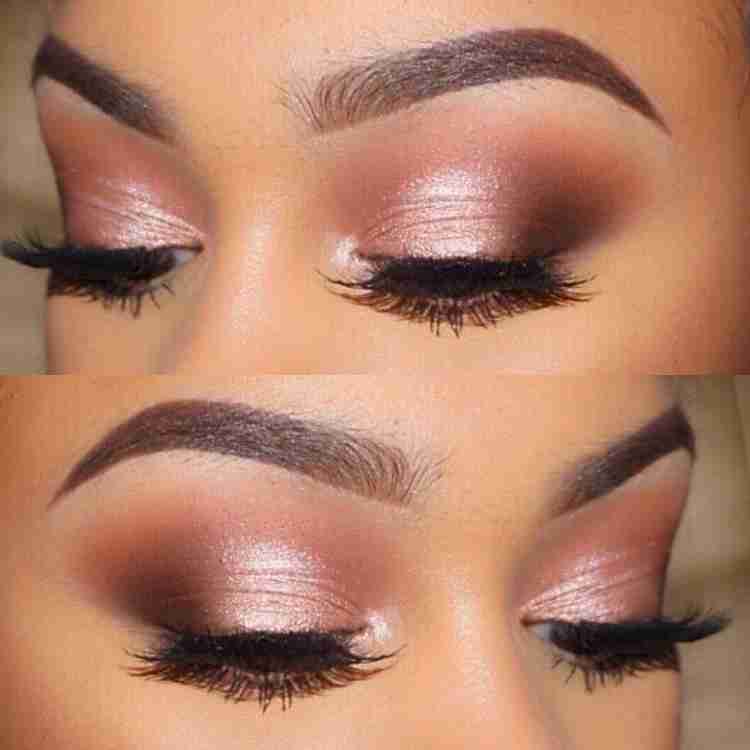 Gold outlet rose makeup