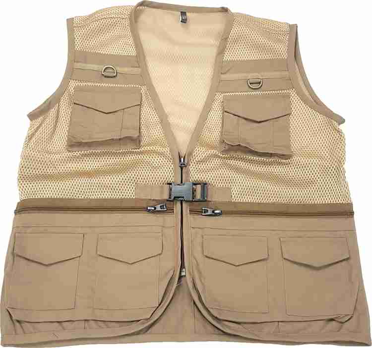 GINNI Free Size Photographer Jacket Multi Pocket Regular Photographer Vest Price in India Buy GINNI Free Size Photographer Jacket Multi Pocket Regular Photographer Vest online at Flipkart