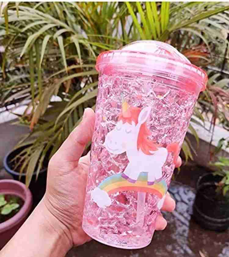 TITIRANGI Water Bottle for Girls Designer Sipper with Straw