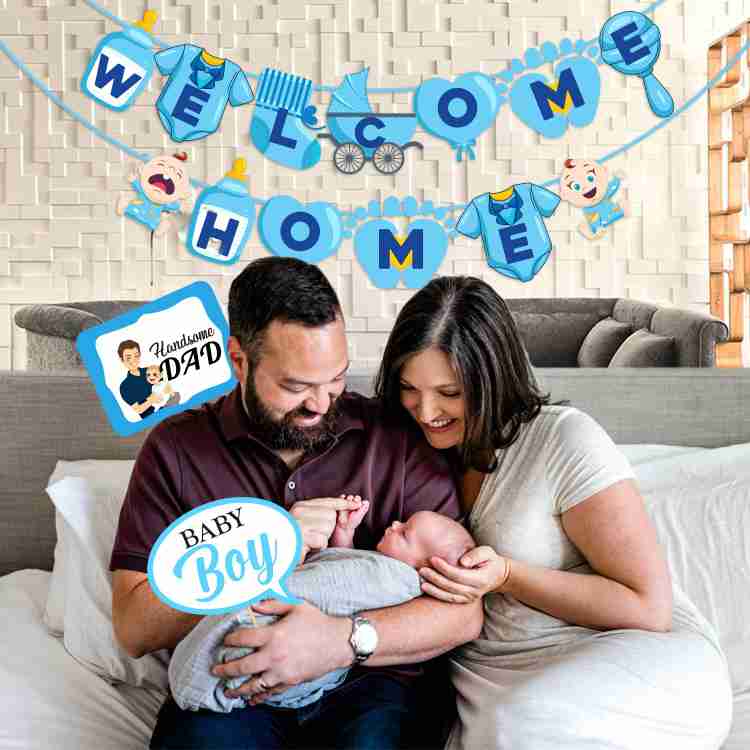 Dad baby discount shower decorations