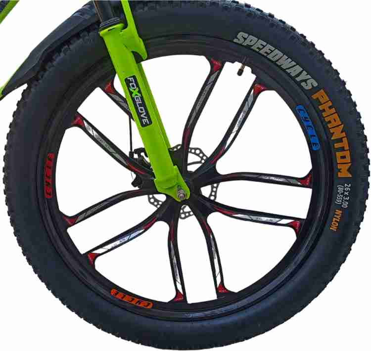 Fat tyre cycle alloy clearance wheels