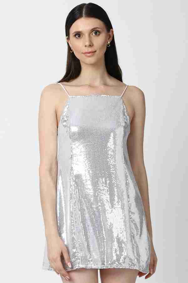 Forever 21 cheap silver dress