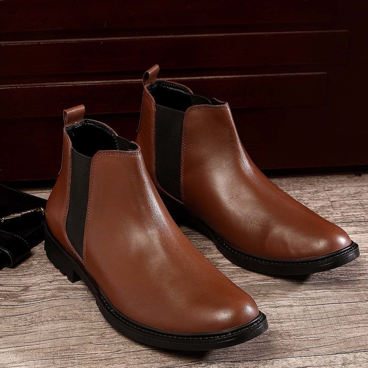 Louis Stitch Formal Leather Boots For Men LOUIS STITCH Men's