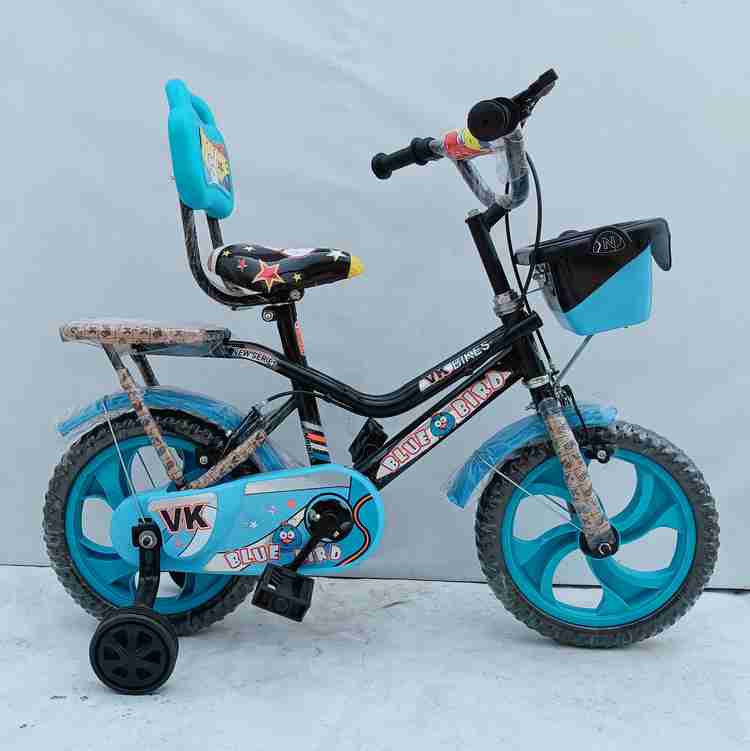 LITTLE WHEELZ KIDS ZONE BICYCLE LWKZ 14 T VARIENT STICH PVC SKY