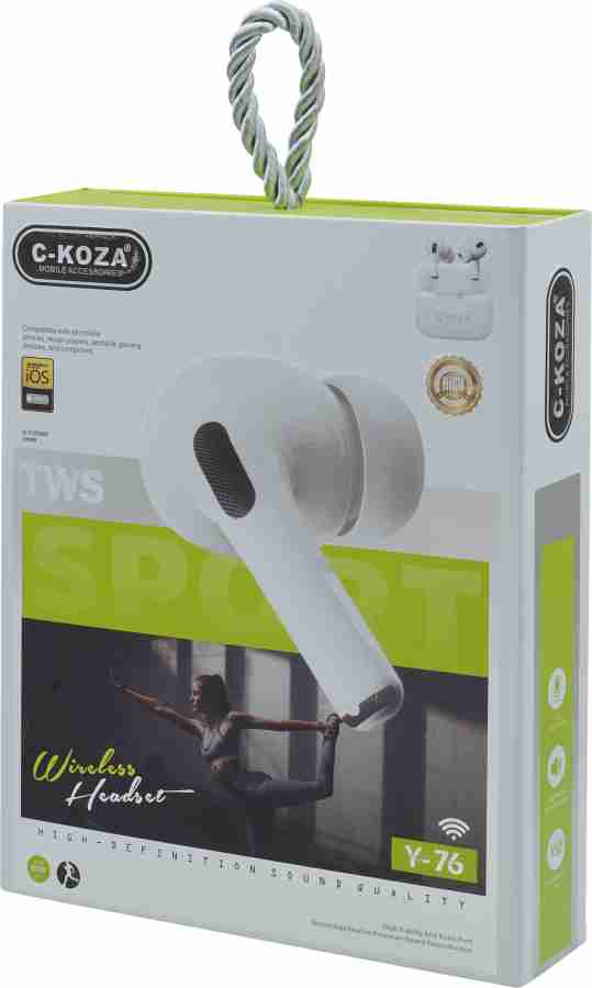 C KOZA Y 76 Bluetooth Headset Price in India Buy C KOZA Y 76