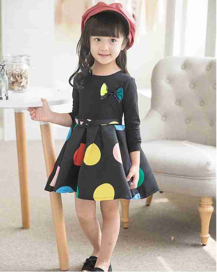 BD CREATION Baby Girls Above Knee Casual Dress Price in India
