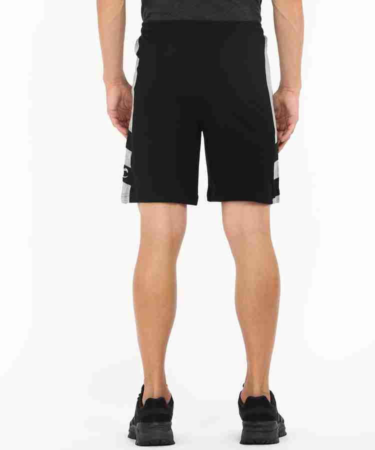 CHROMOZOME Solid Men Black Sports Shorts Buy CHROMOZOME Solid
