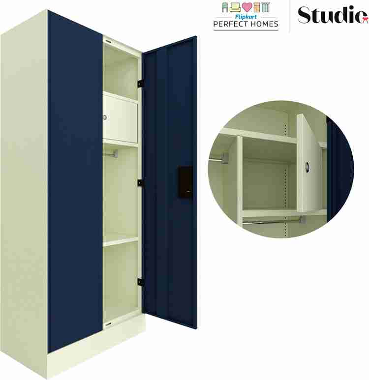 Flipkart Perfect Homes Studio Steelio 2 Door with Locker Metal Almirah Price in India Buy Flipkart Perfect Homes Studio Steelio 2 Door with Locker Metal Almirah online at Flipkart
