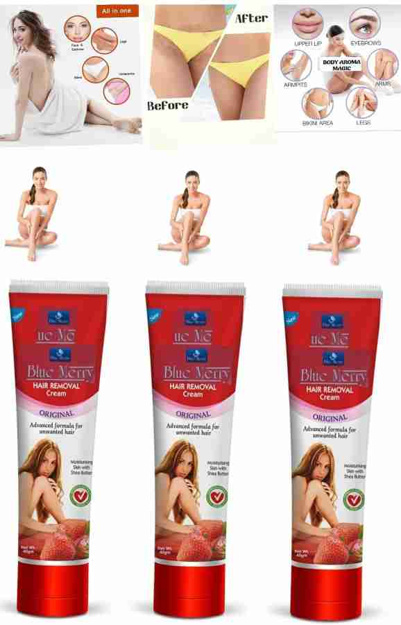 BLUE VALLEY BIKINI women private parts v line hair removal cream