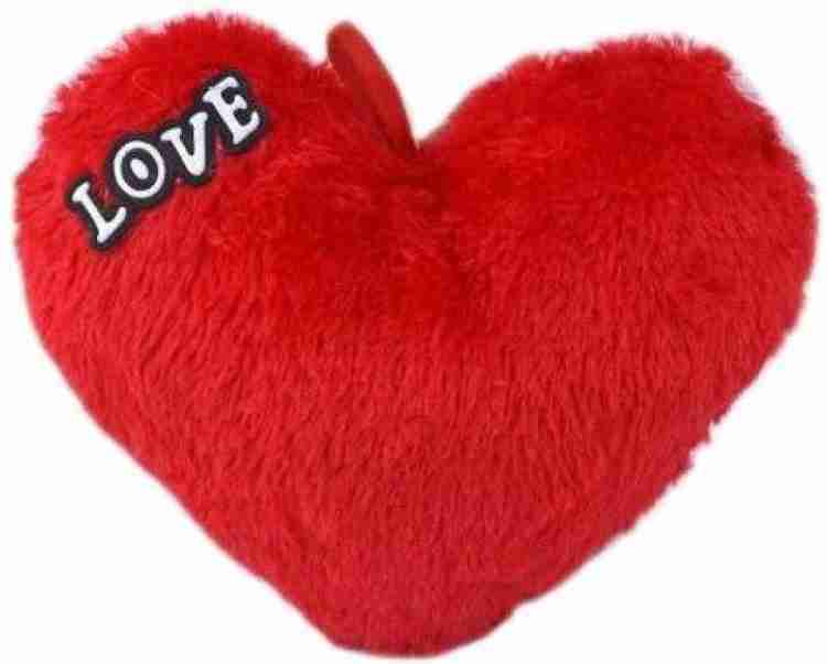 Red heart cushion sale