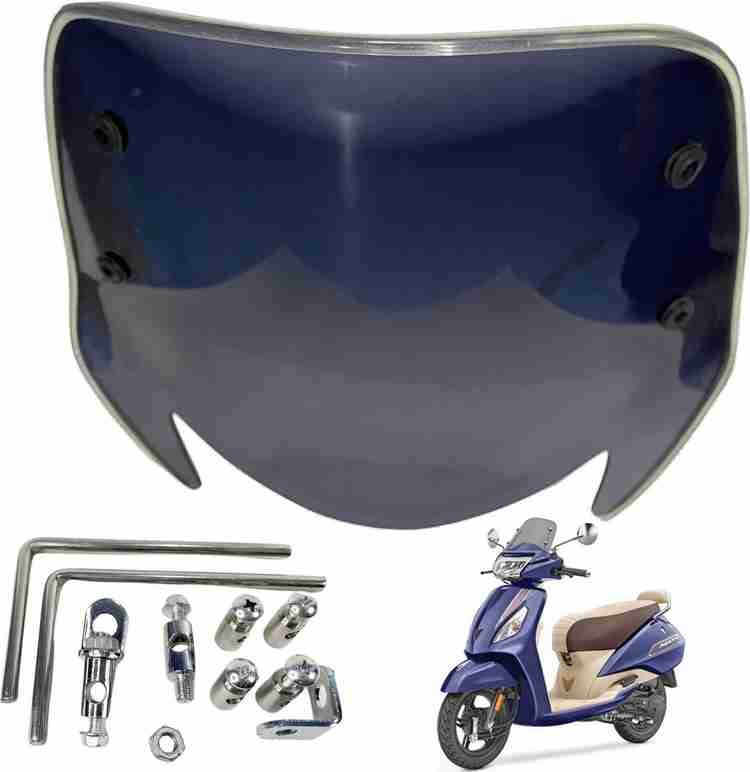 Dhe Best Bike Adventure Headlight Small Windshield Visor Pack of 1