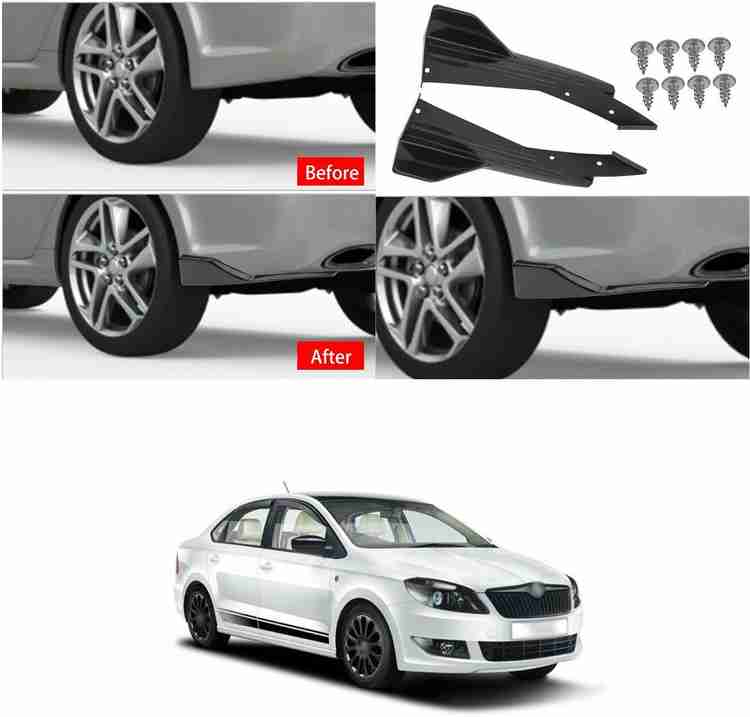 Rear diffuser for skoda rapid top