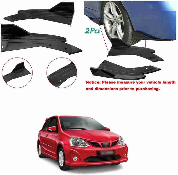Toyota etios rear bumper price discount