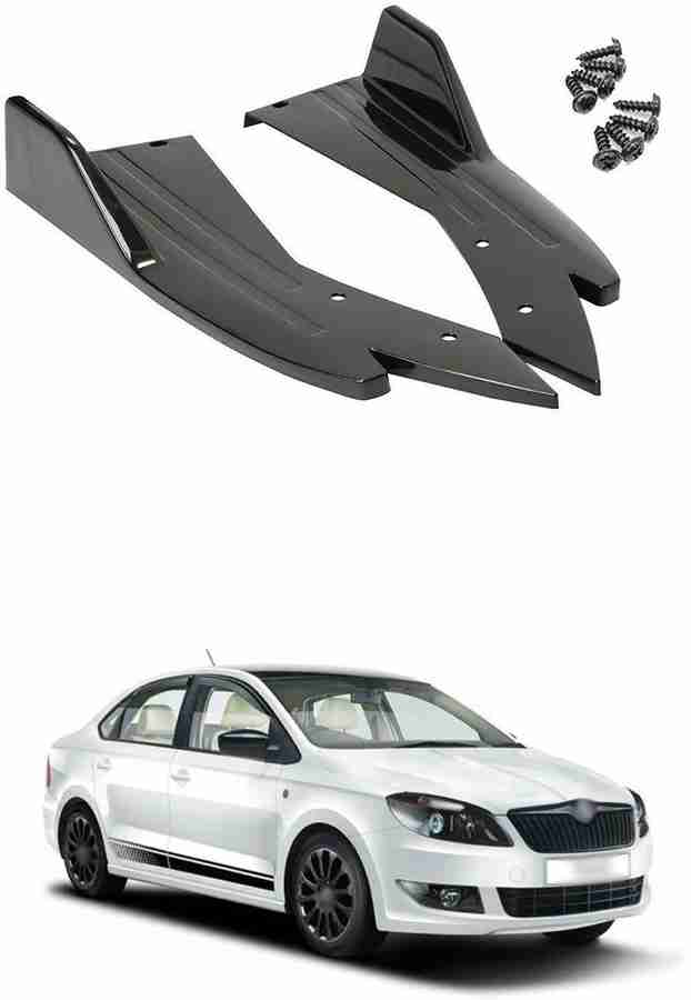 Skoda rapid rear bumper cheap diffuser